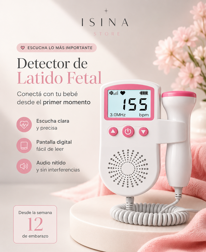 Monitor Frecuencia Cardiaca Doppler Fetal